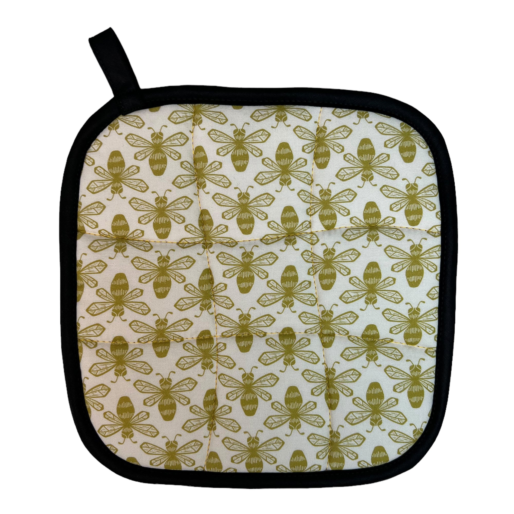 Golden Bees Pot Holder