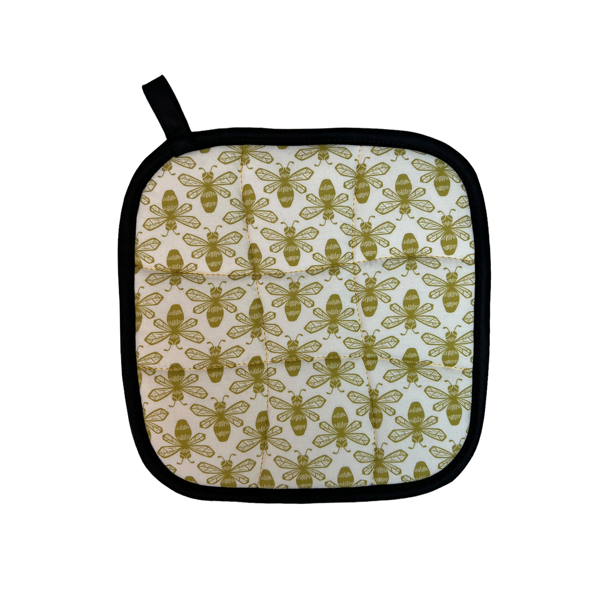 Golden Bees Pot Holder