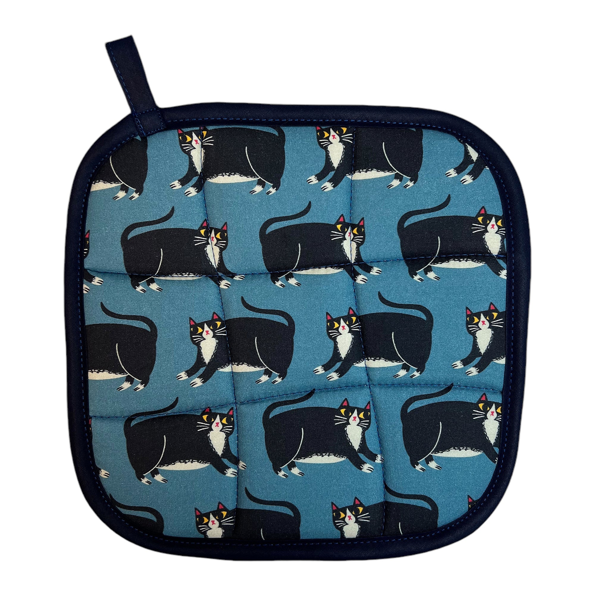 Midnight Meow Pot Holder