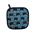 Load image into Gallery viewer, Midnight Meow Pot Holder
