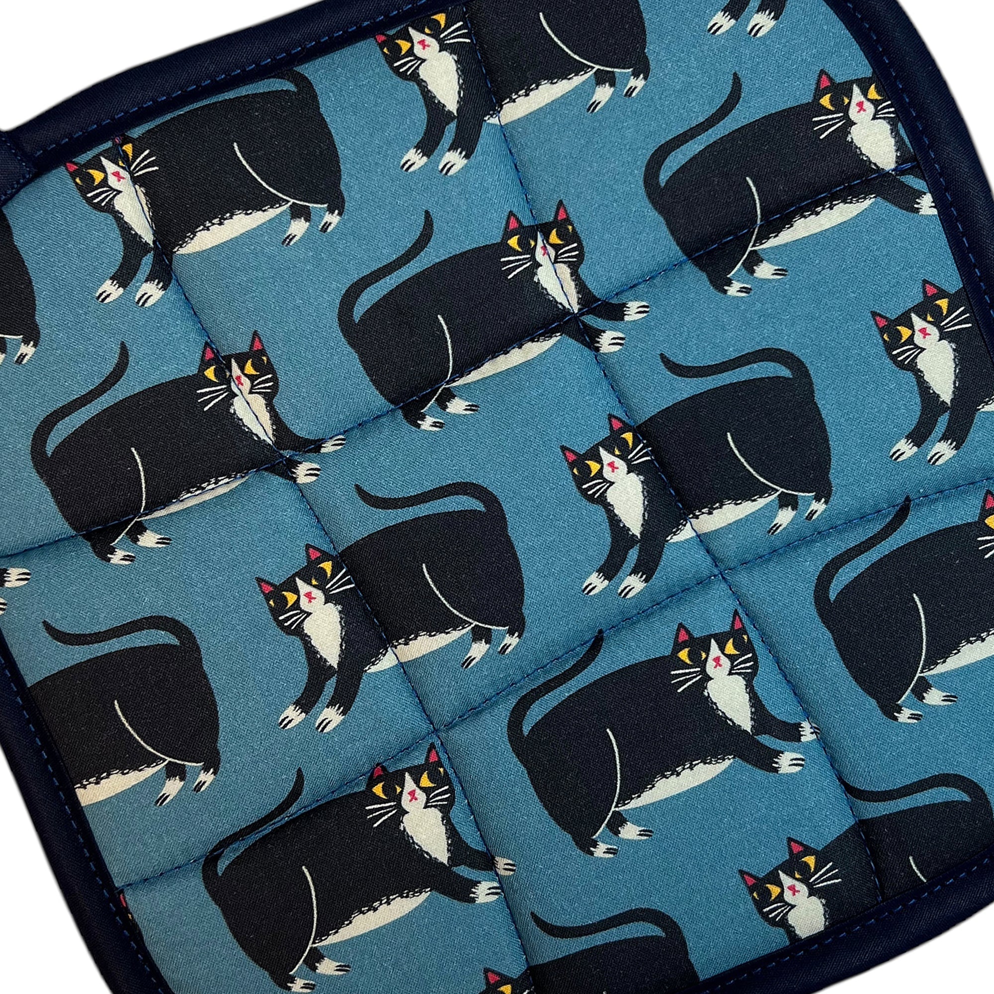 Midnight Meow Pot Holder