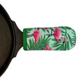 Load image into Gallery viewer, Flamingo Paradise Cast Iron Skillet Mitt
