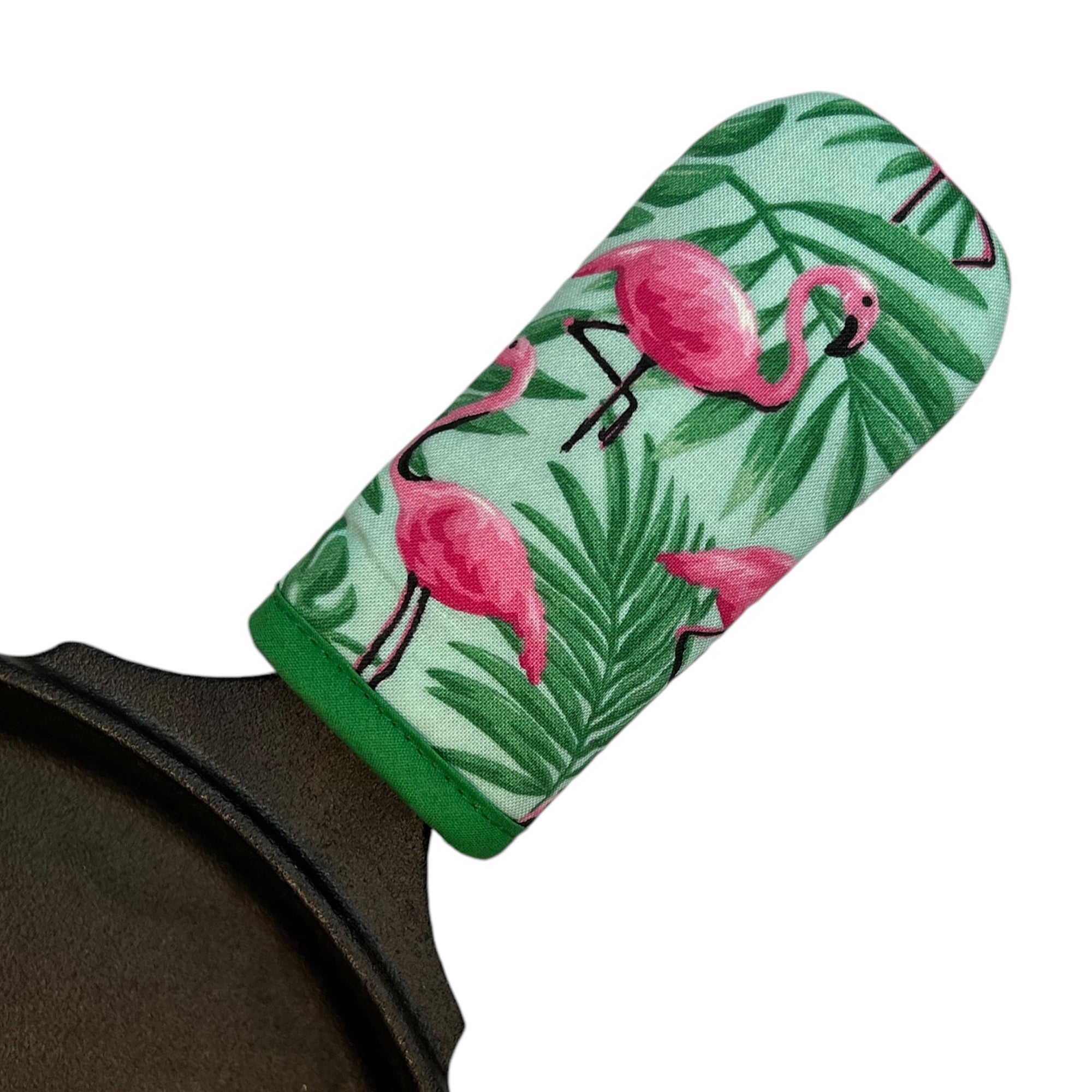 Flamingo Paradise Cast Iron Skillet Mitt