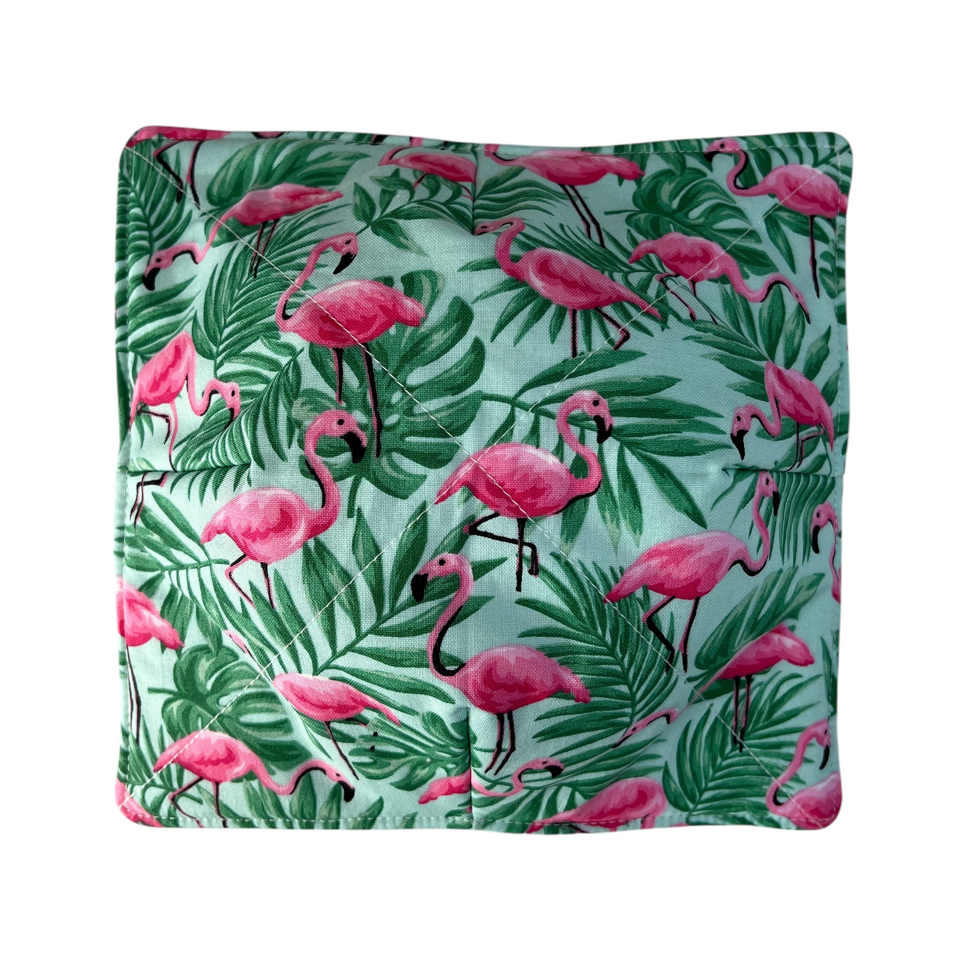 Flamingo Paradise Microwave Bowl Cozy