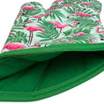 Load image into Gallery viewer, Flamingo Paradise Oven Mitt
