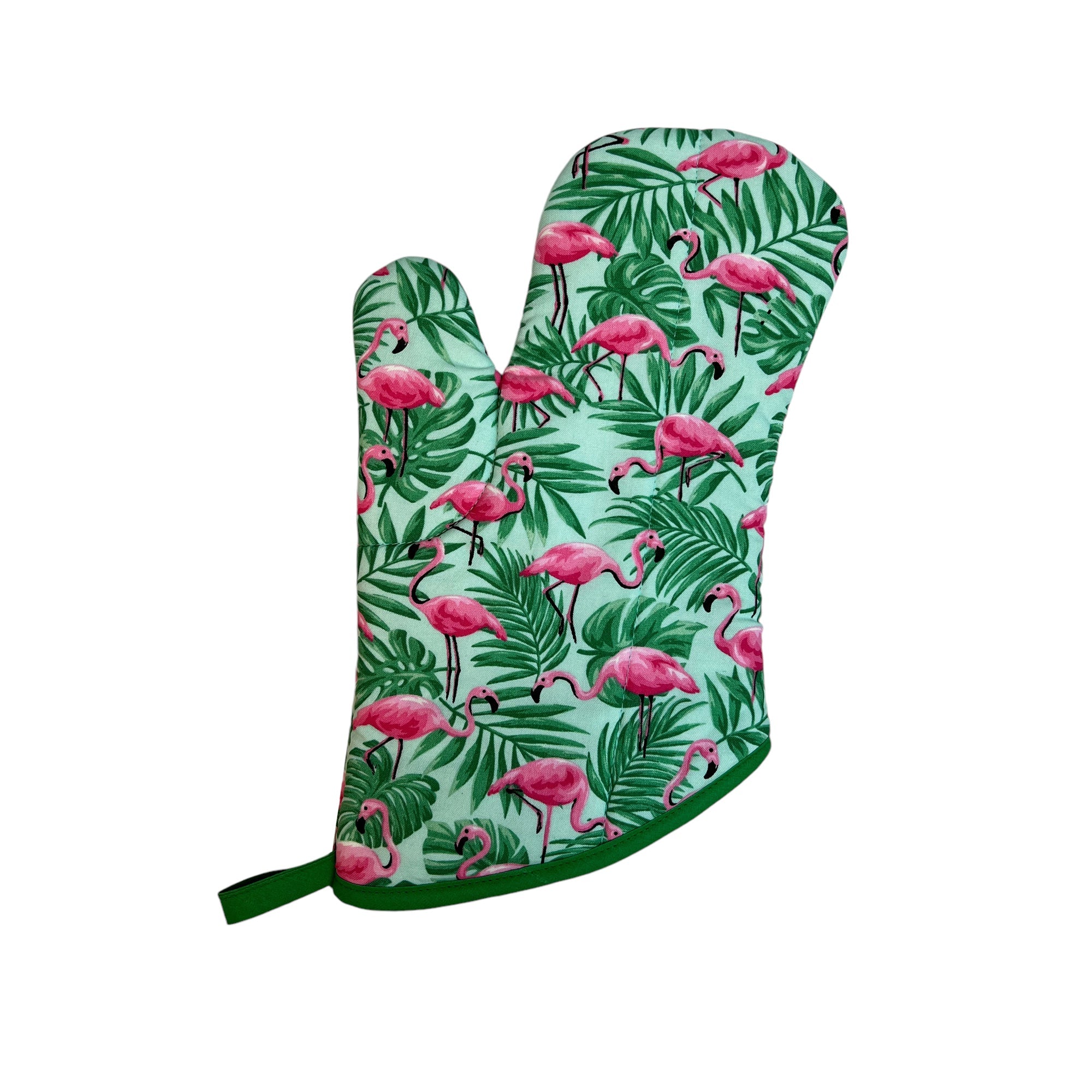 Flamingo Paradise Oven Mitt