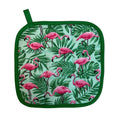 Load image into Gallery viewer, Flamingo Paradise Pot Holder
