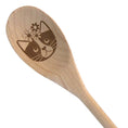 Load image into Gallery viewer, Flower Cat Wooden Spoon
