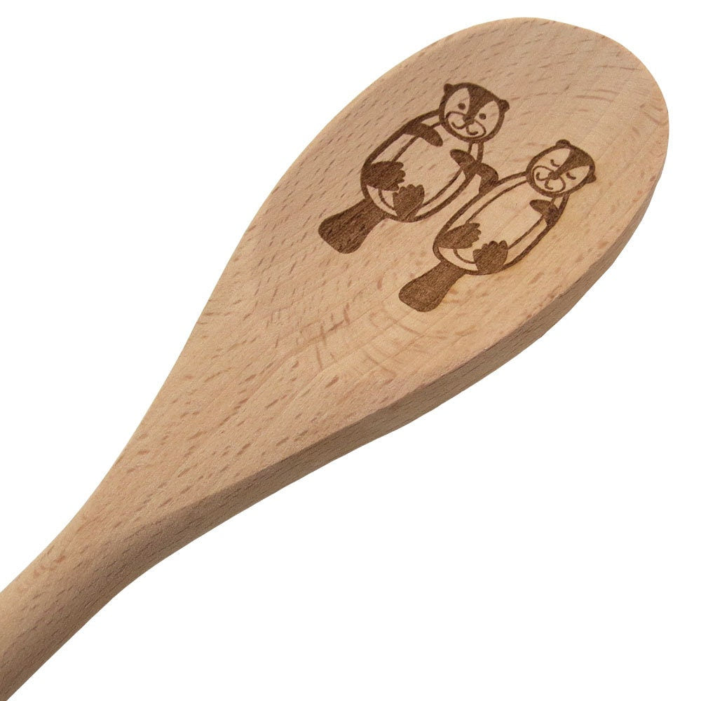 Otter Buddies Wooden Spoon