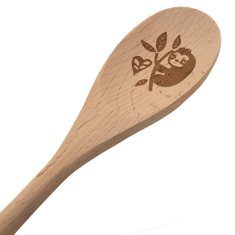 Sloths Wooden Spoon