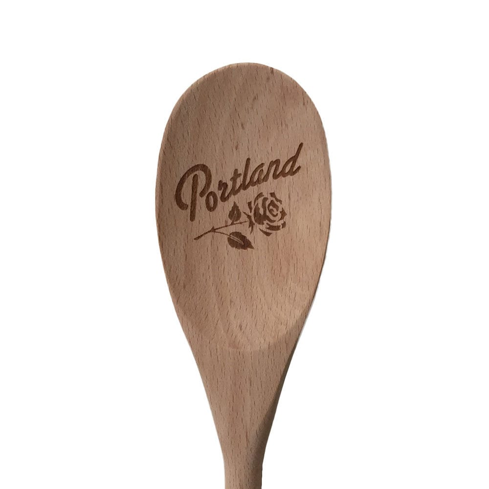 Portland Rose Wooden Spoon