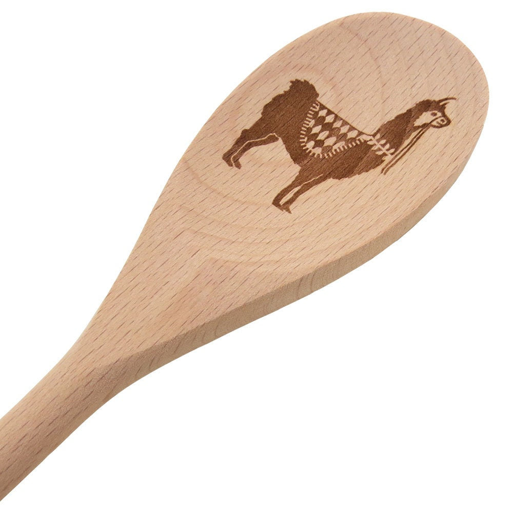 Llama Wooden Spoon