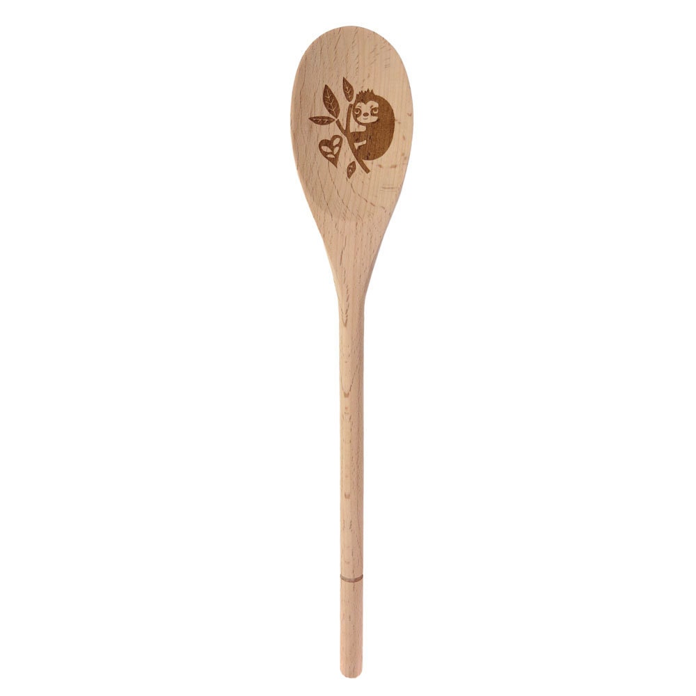 Sloths Wooden Spoon