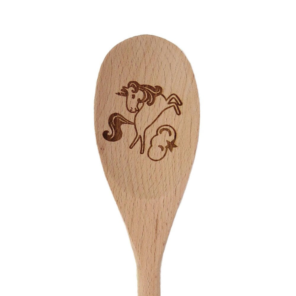 Unicorn Wooden Spoon