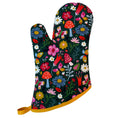 Load image into Gallery viewer, Floral Mushroom Oven Mitt
