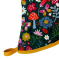 Load image into Gallery viewer, Floral Mushroom Oven Mitt
