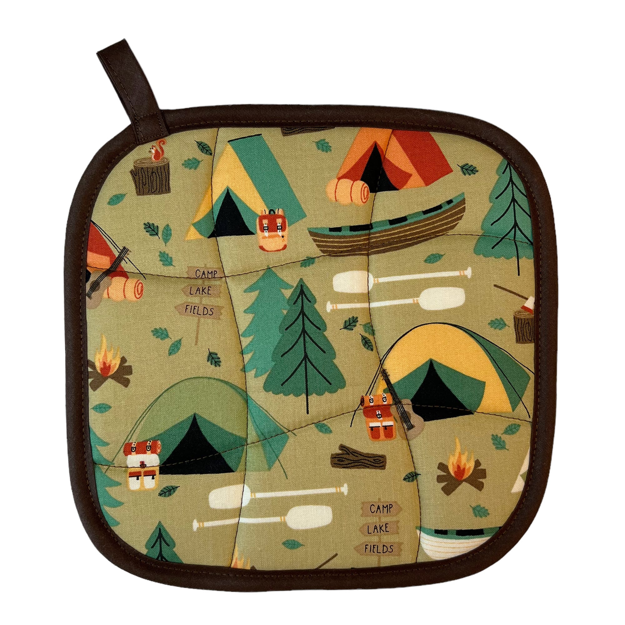 Camping Trip Oven Mitt