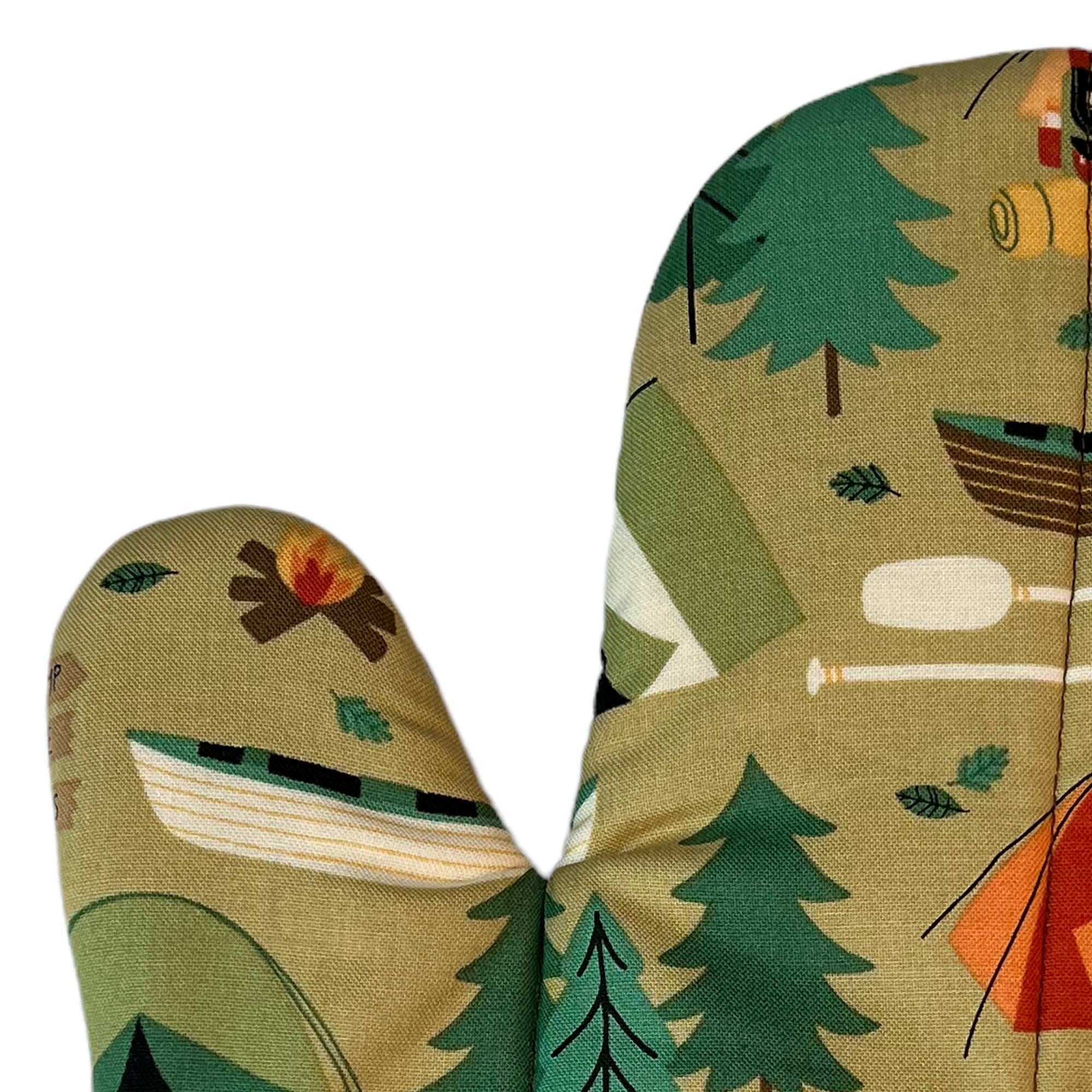 Camping Trip Oven Mitt