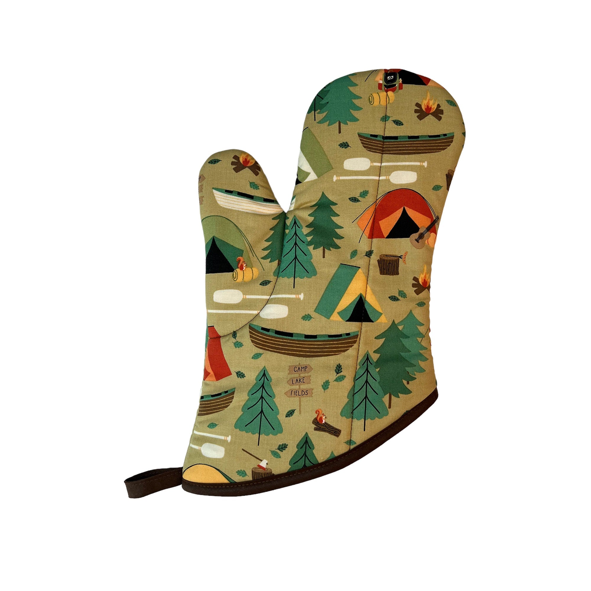 Camping Trip Oven Mitt