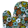 Load image into Gallery viewer, 70's Flowers Oven Mitt
