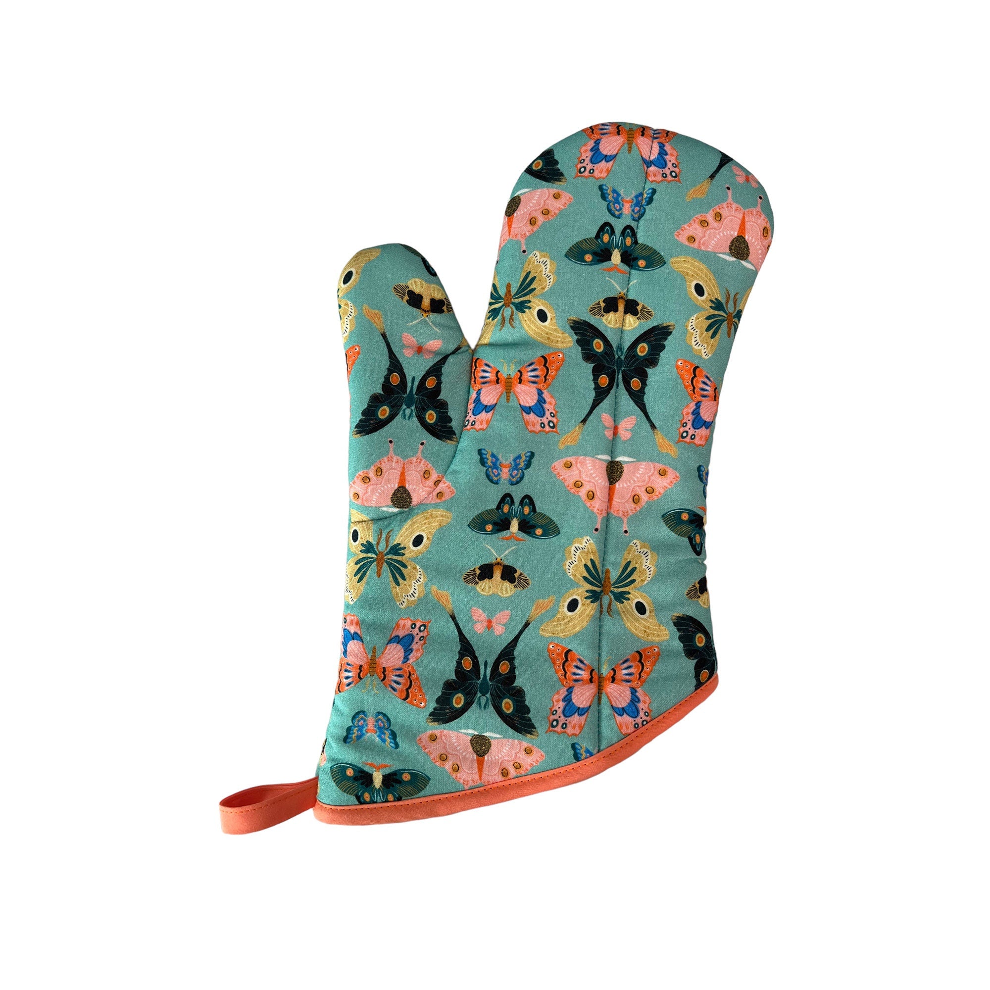 SALE- Butterflies Oven Mitt