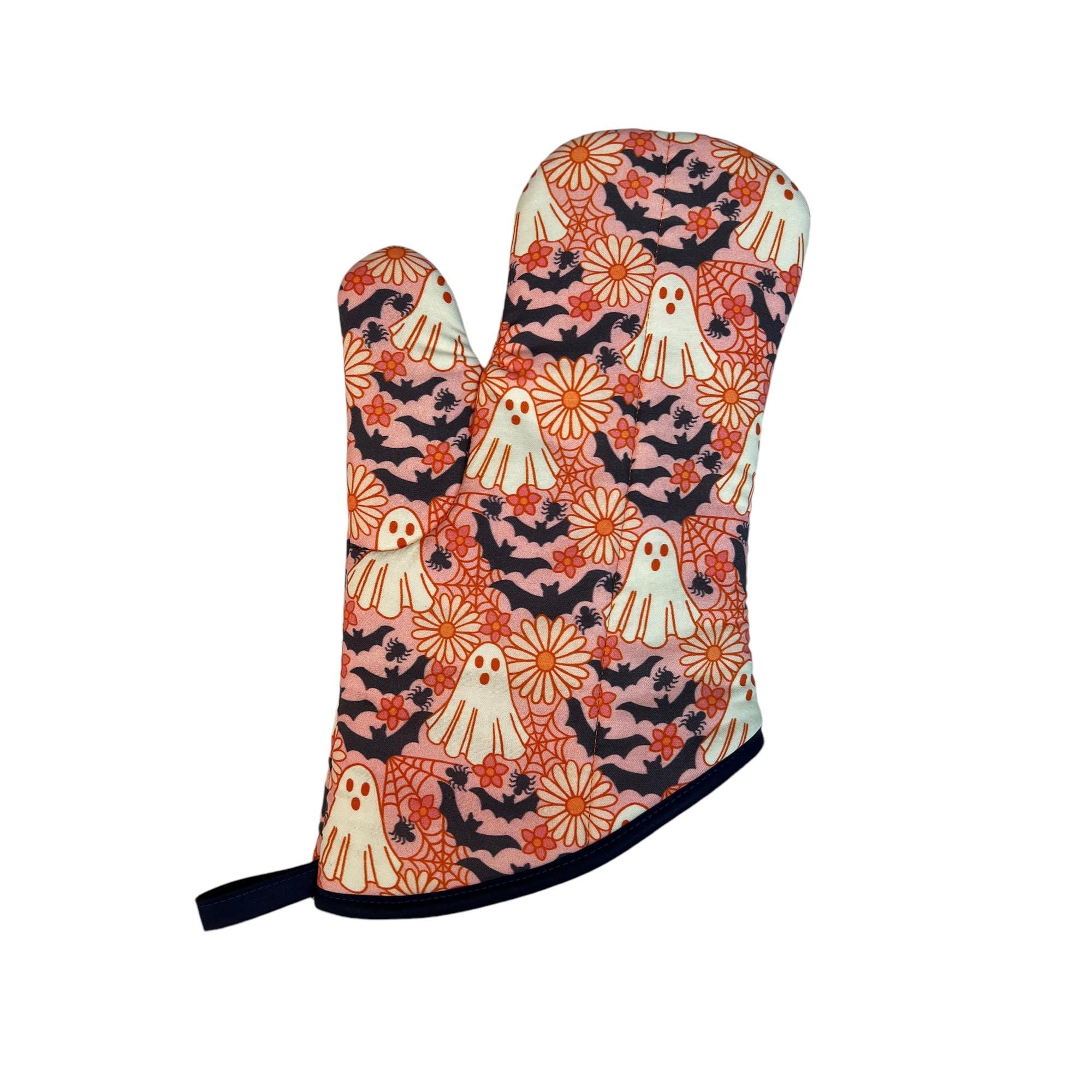 Ghostly Grooves Oven Mitt