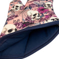 Load image into Gallery viewer, Midnight Garden of Skulls Mitt Set
