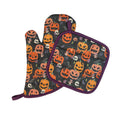 Load image into Gallery viewer, Wicked Pumpkin Mitt Set
