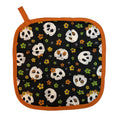 Load image into Gallery viewer, Skulls in Bloom Pot holder
