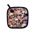 Load image into Gallery viewer, Midnight Garden of Skulls Pot holder
