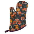 Load image into Gallery viewer, Wicked Pumpkin Mitt Set
