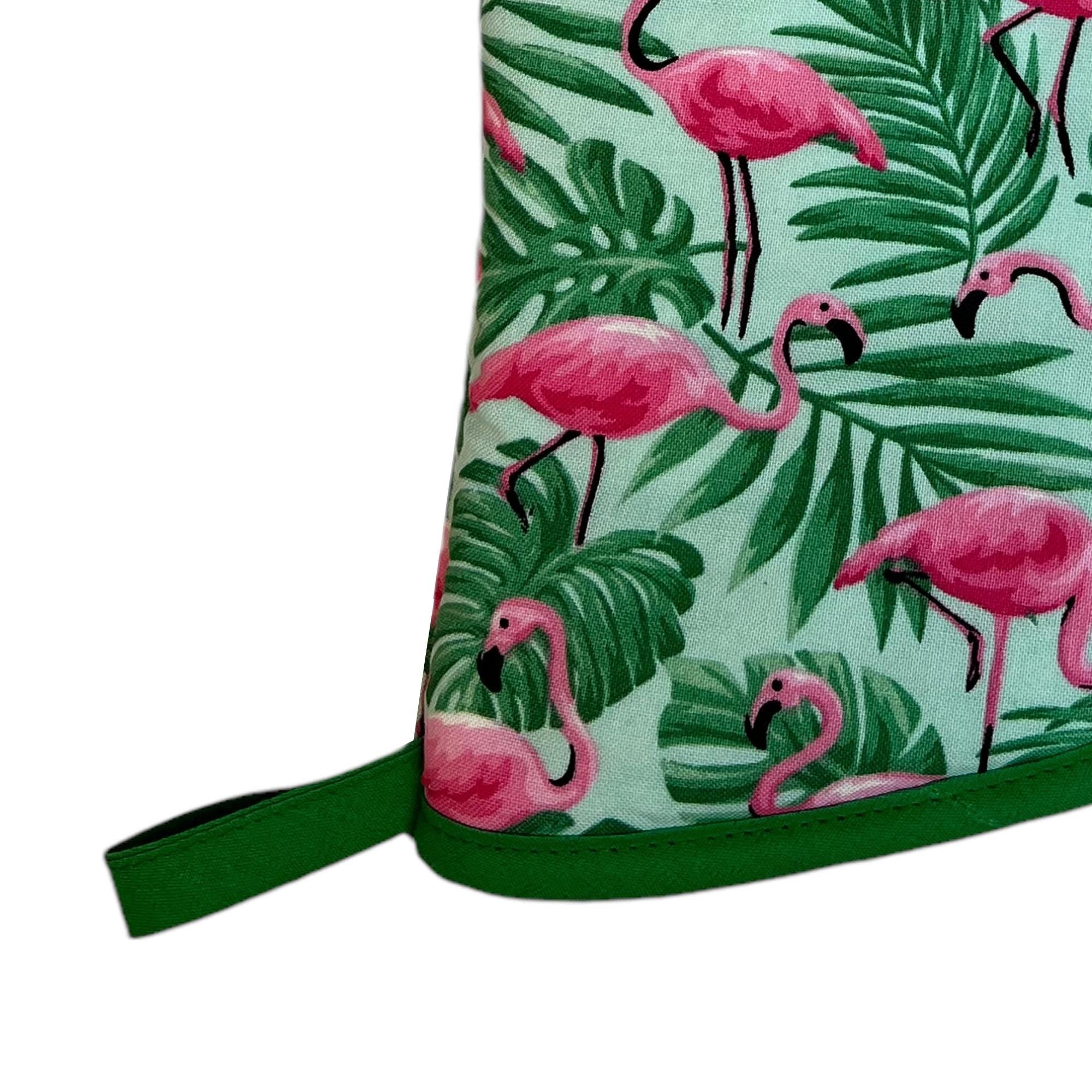 Flamingo Paradise Oven Mitt