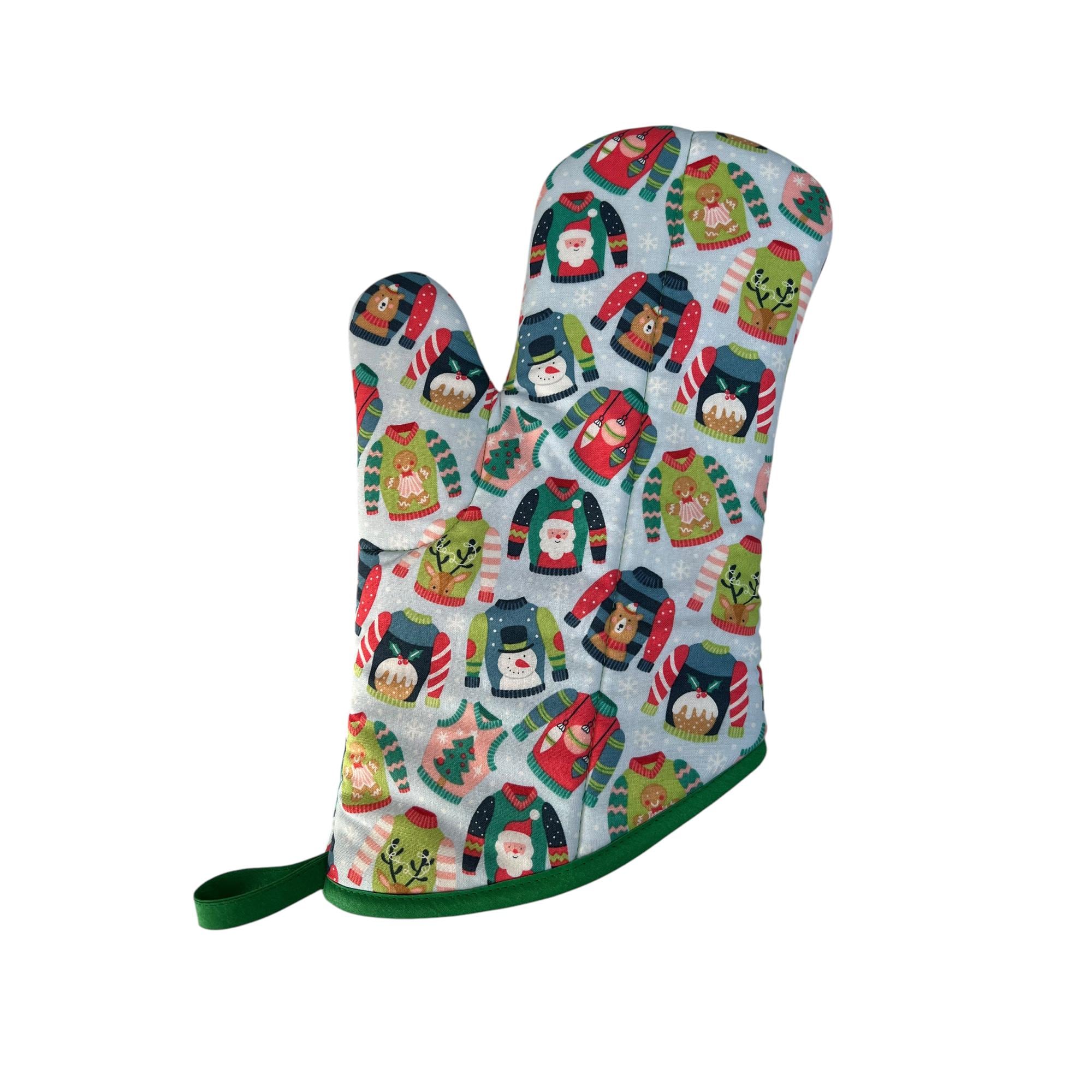 SALE- Ugly Sweater Oven Mitt