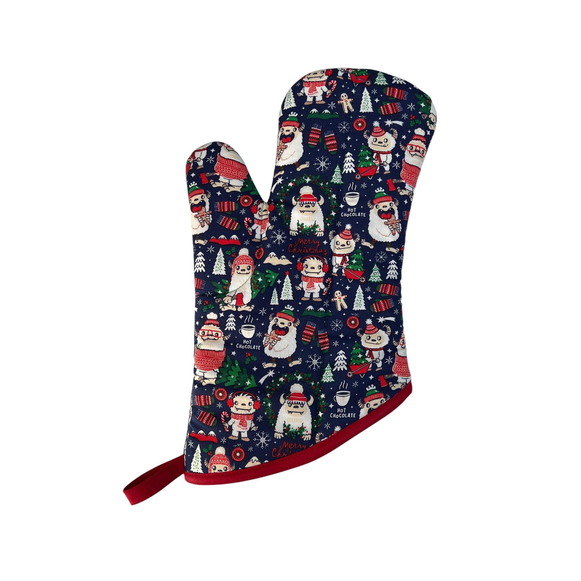 SALE- Yeti Wonderland Oven Mitt