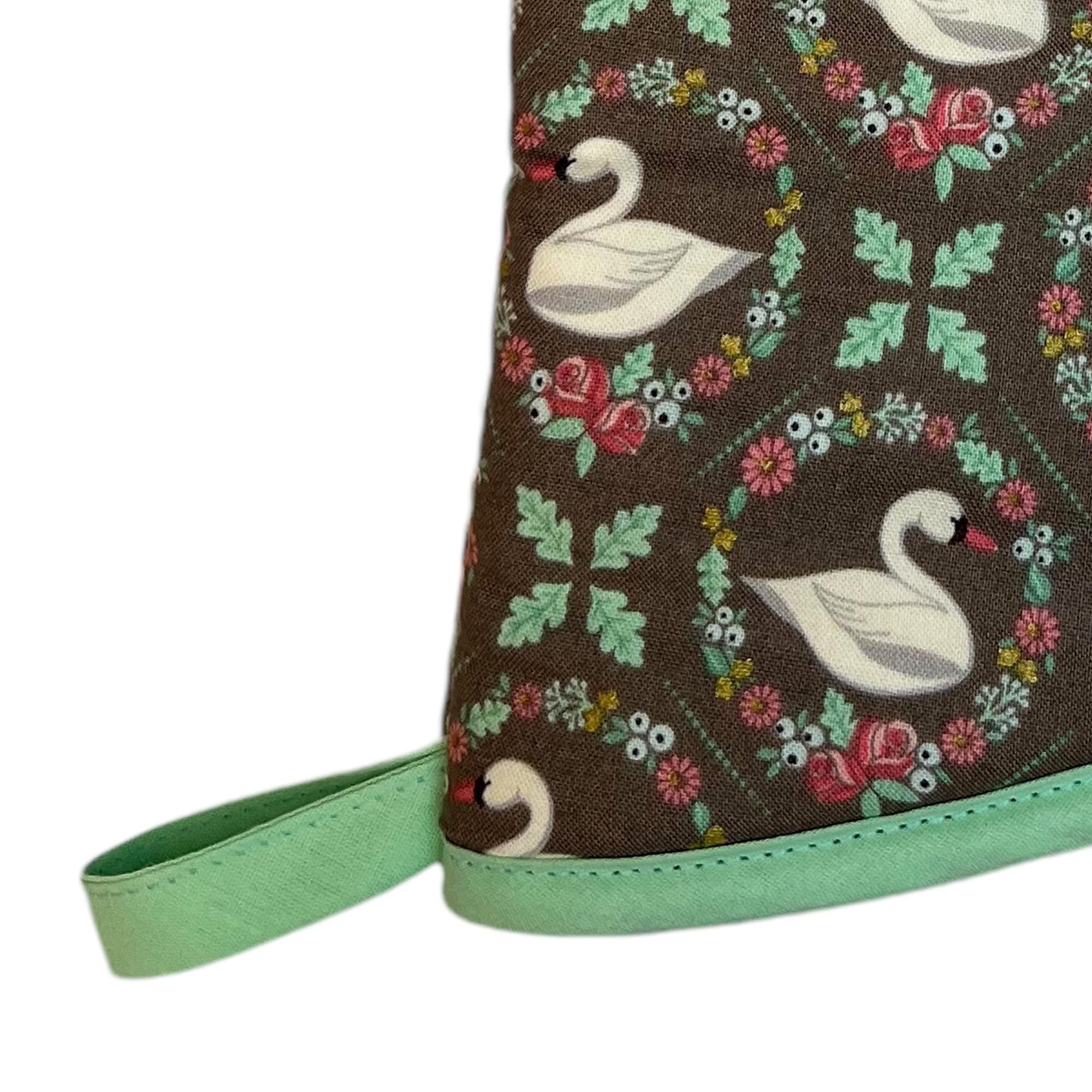 Swans Oven Mitt