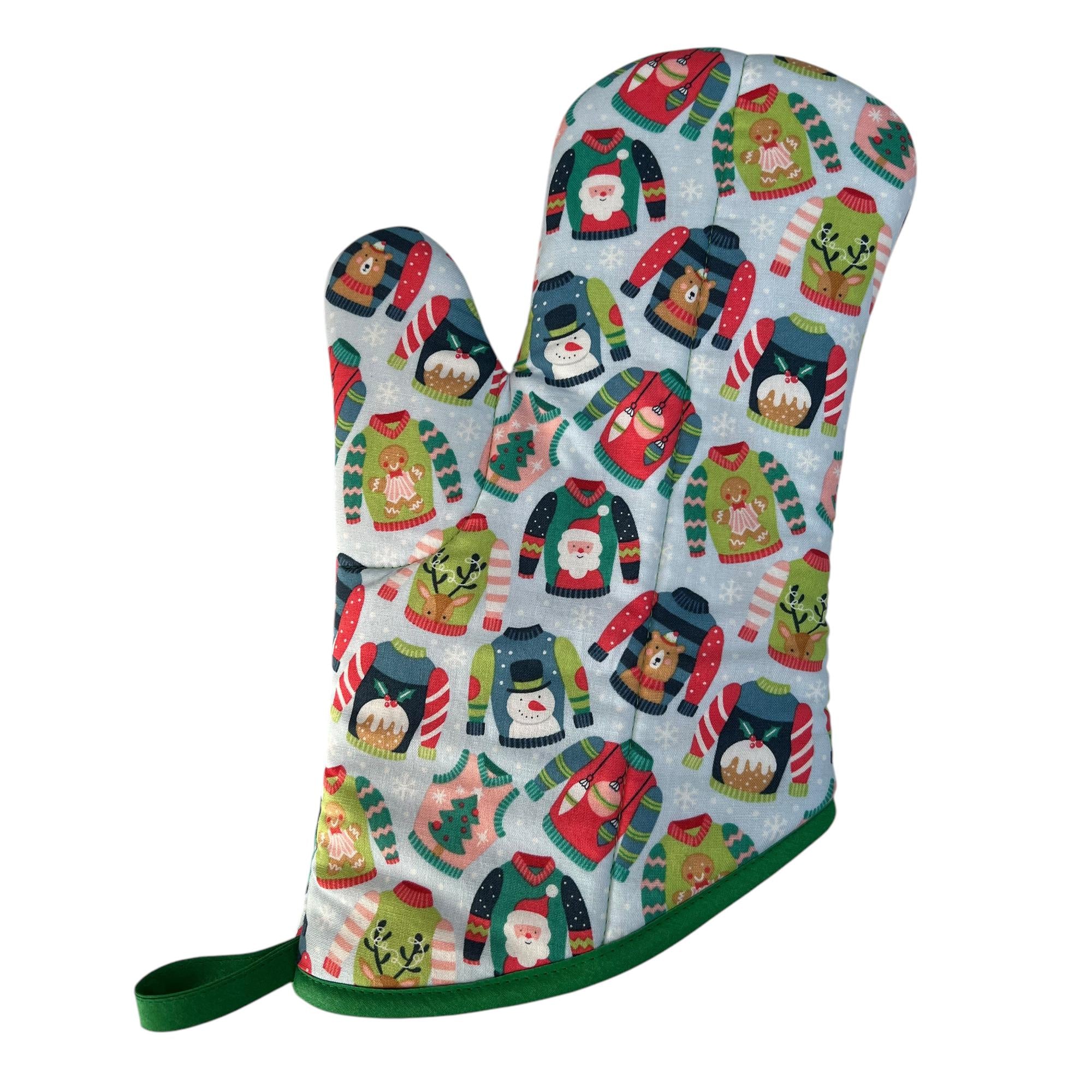 SALE- Ugly Sweater Oven Mitt