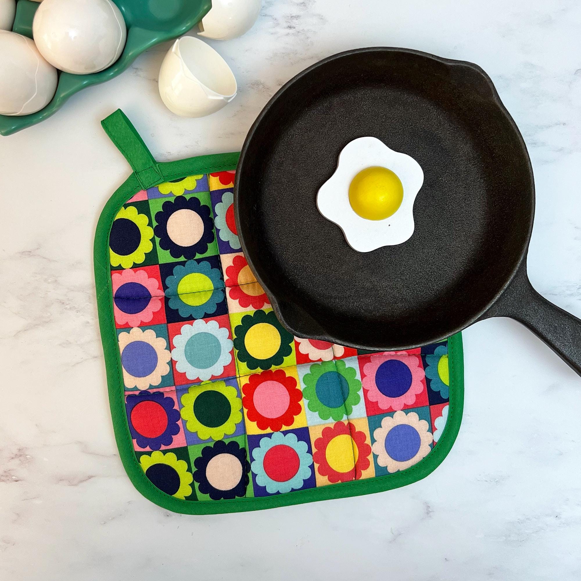 Granny Squares Pot Holder