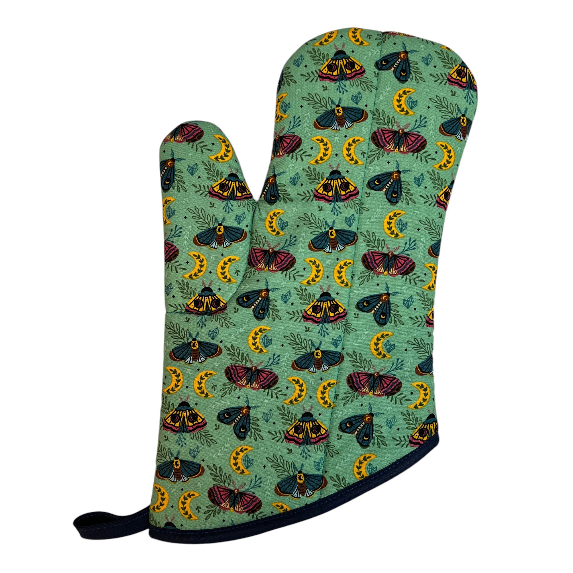 Moonlit Moths Oven Mitt