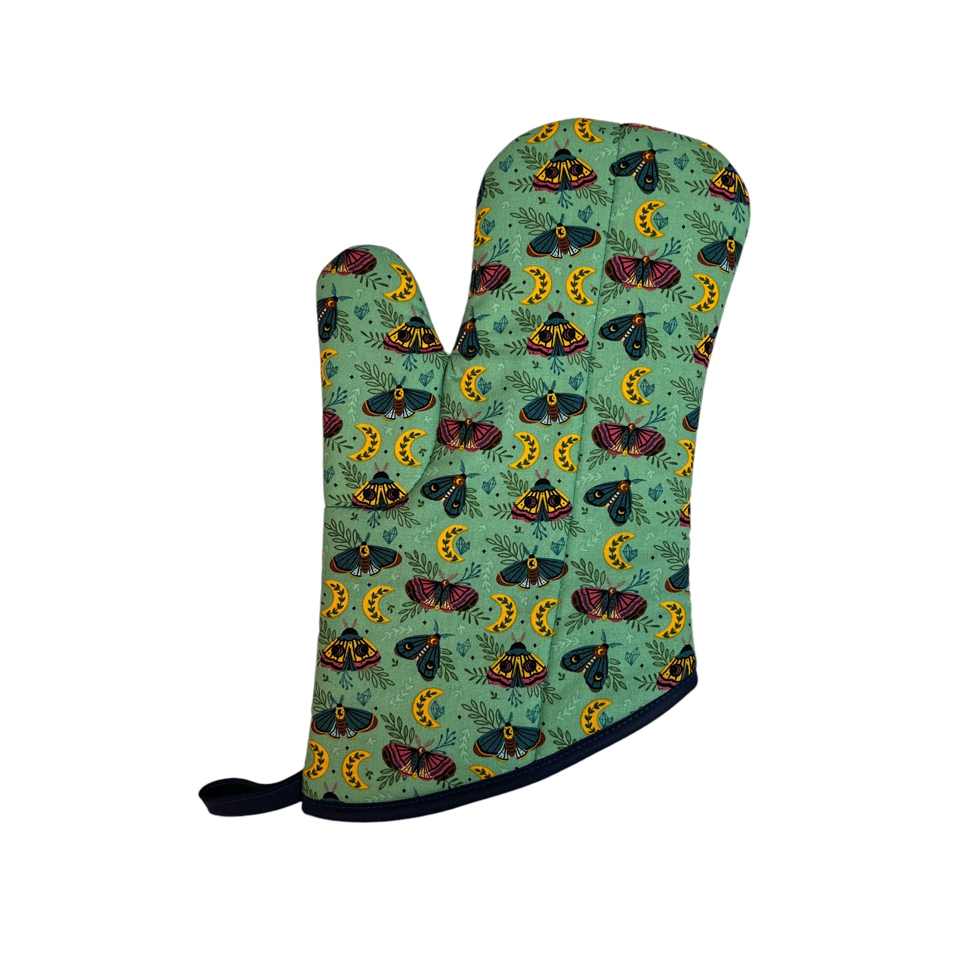 Moonlit Moths Oven Mitt