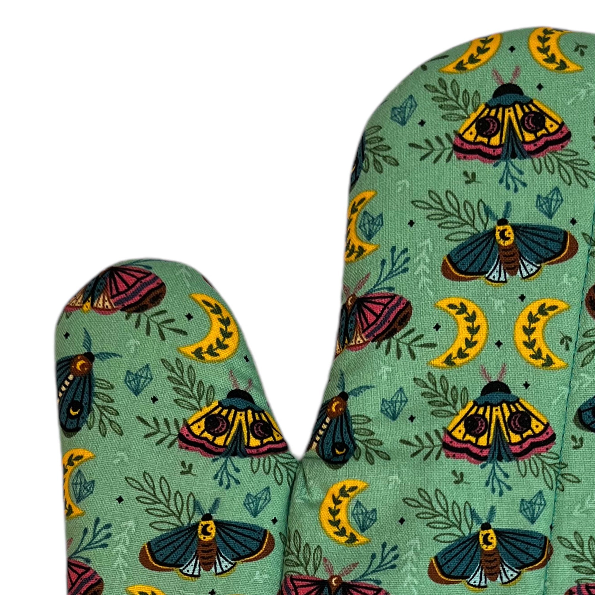 Moonlit Moths Oven Mitt