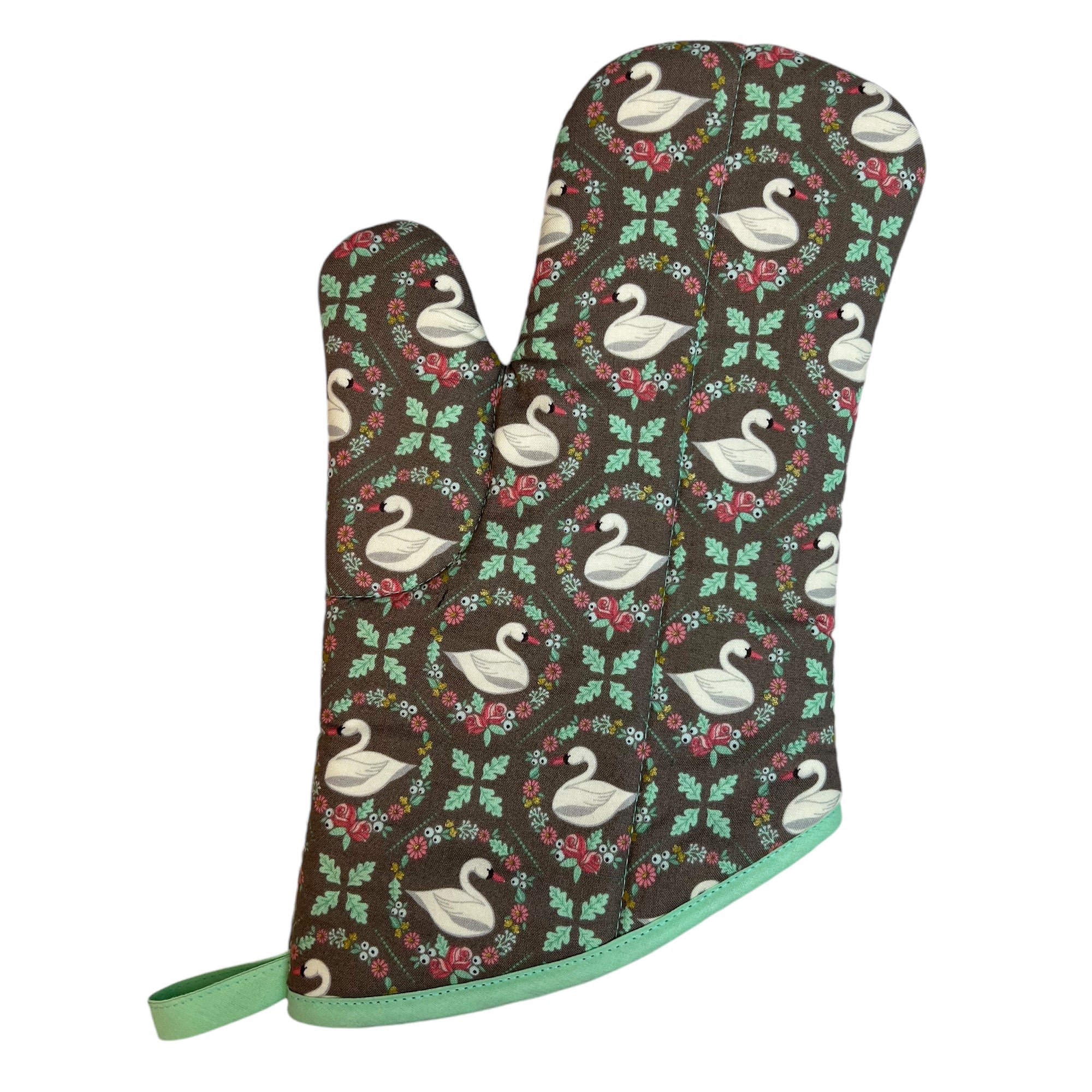 Swans Oven Mitt